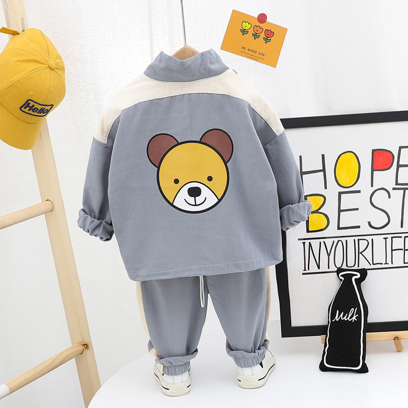 Kinderbekleidung, Jungenpullover, Frühling und Herbst, Westlicher Stil für Kinder
