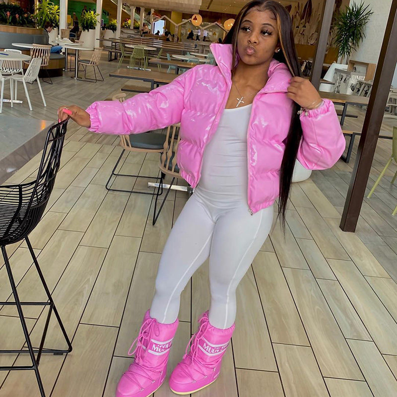 Parka Femme Bubble Puffer Winterjacke