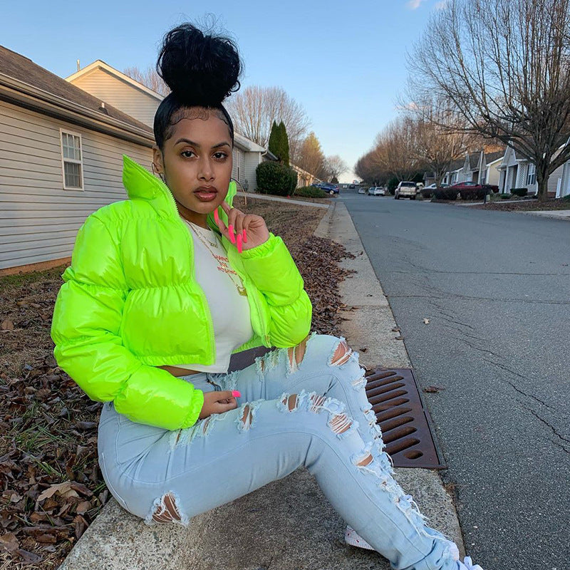 Parka Femme Bubble Puffer Winterjacke