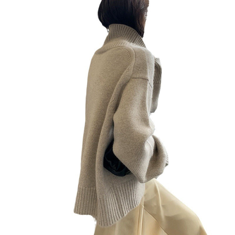 Strick Casual Dicke Pullover