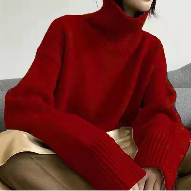 Strick Casual Dicke Pullover