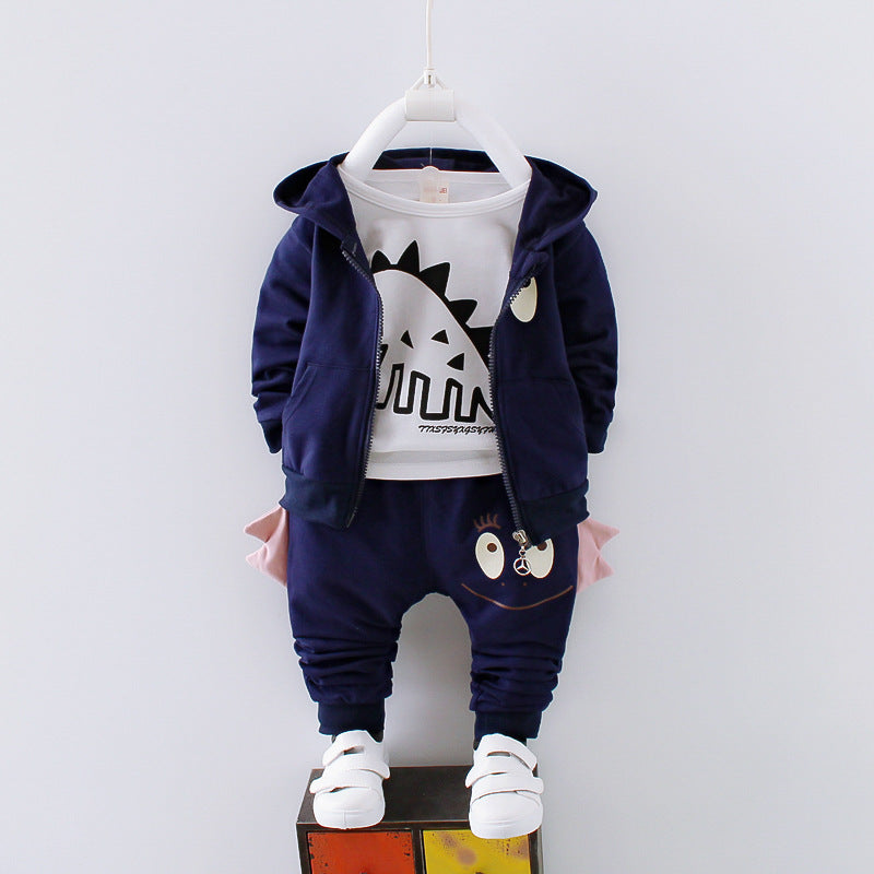 Baumwoll-Kinderbekleidung für Jungen Sommer- und Frühlingsmode