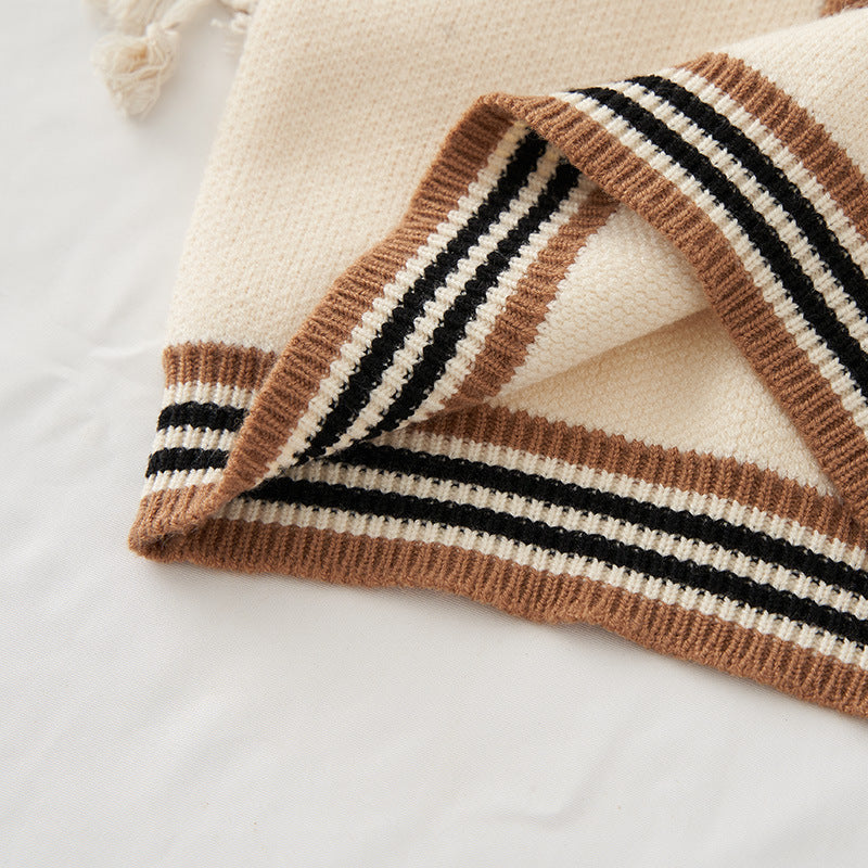 Mädchen Strickset mit Rock