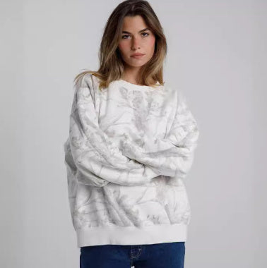 **Damen Zweiteiler Herbst/Winter: Camouflage Hoodie & Sweatshirt**