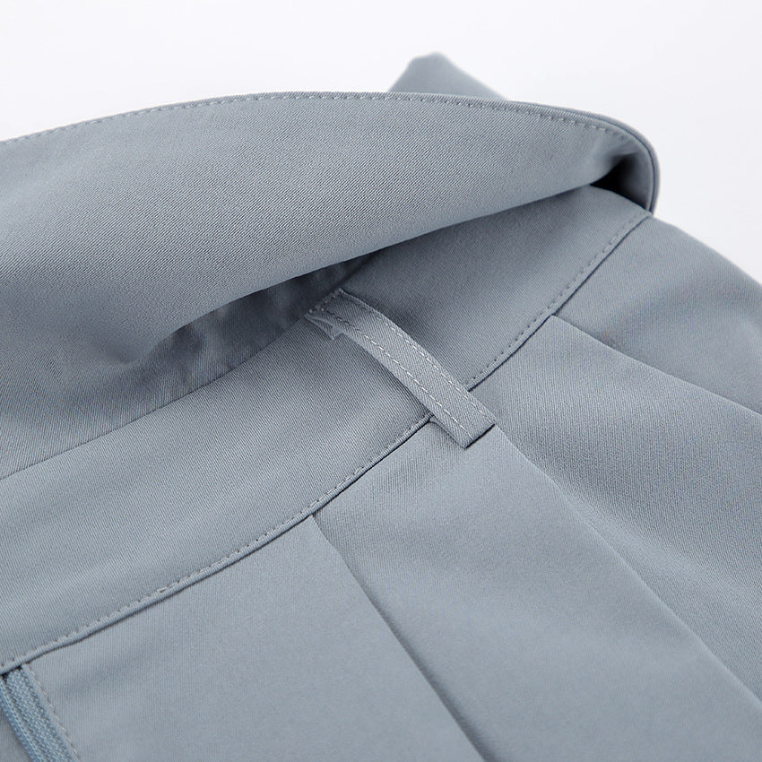 Damenrock im Preppy-Stil, kurzer Faltenrock