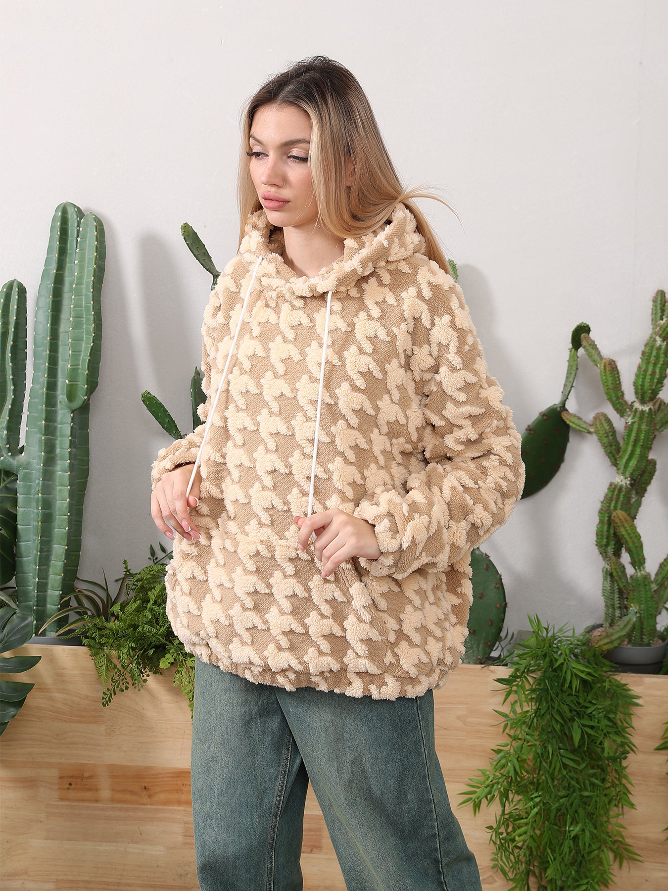 Sweat à capuche pour femme