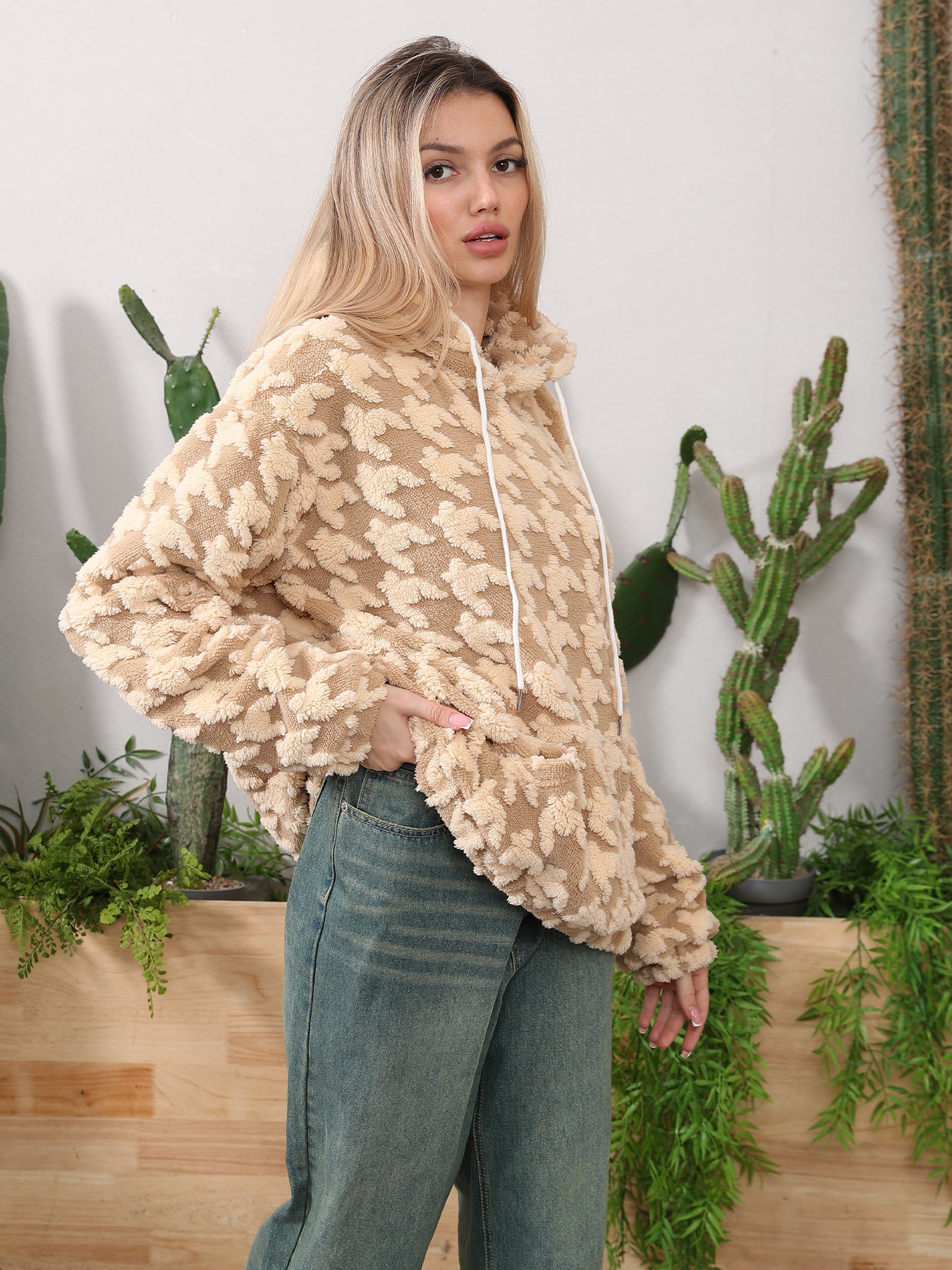 Sweat à capuche pour femme