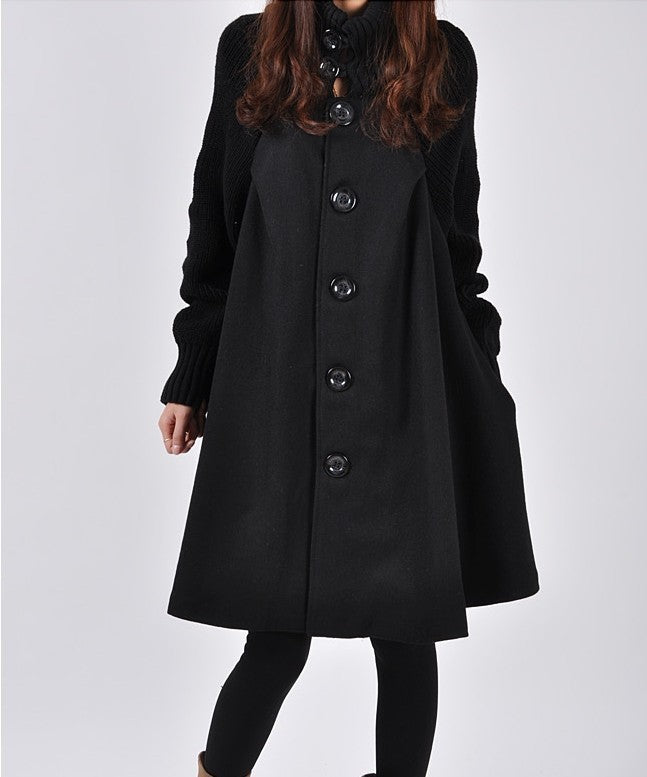 **Modischer Midilanger Trenchcoat für Damen**