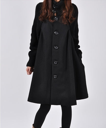 **Modischer Midilanger Trenchcoat für Damen**