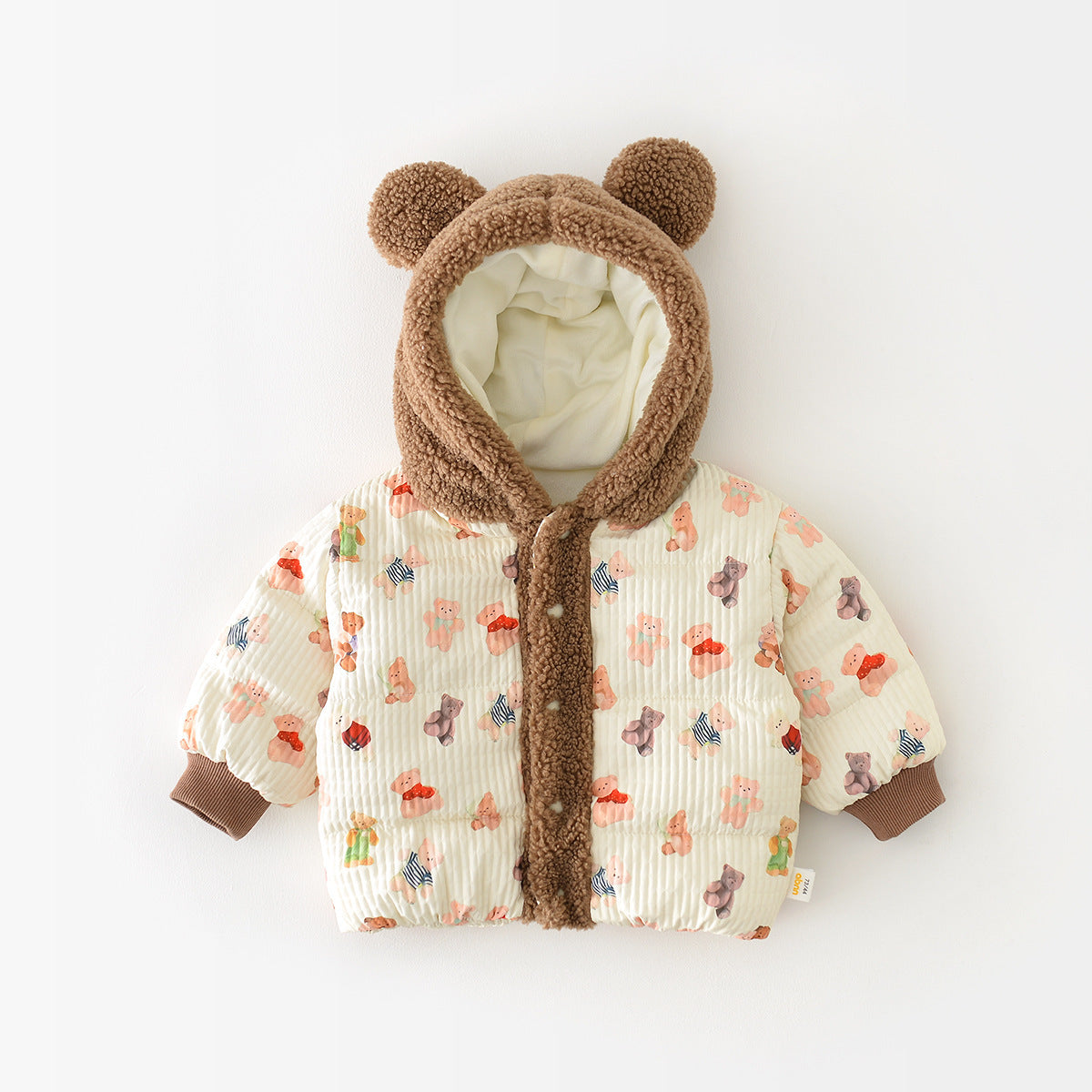 Baby Bedruckte Winter Baumwolljacke