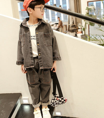 Jungen Frühling Jacken Set