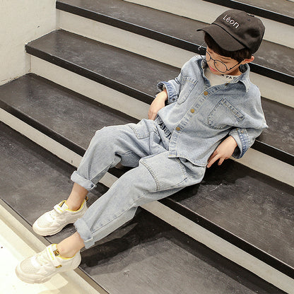 Jungen Frühling Jacken Set