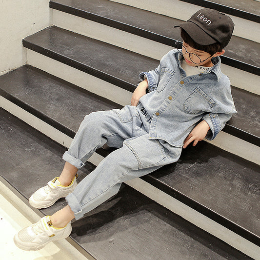 Jungen Frühling Jacken Set