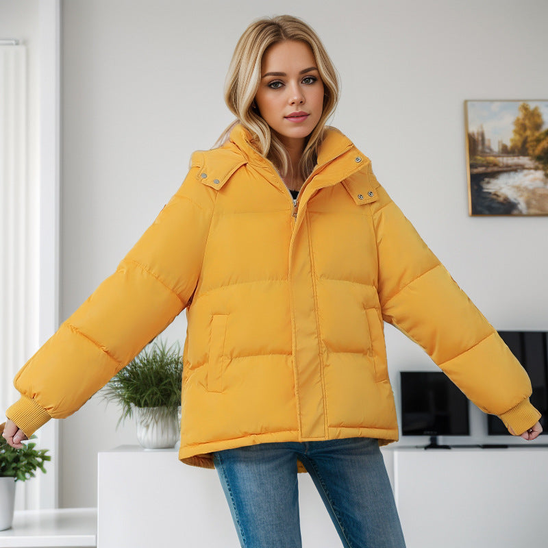 Manteau rembourré en coton haut de gamme, manteau ample et épais pour garder au chaud