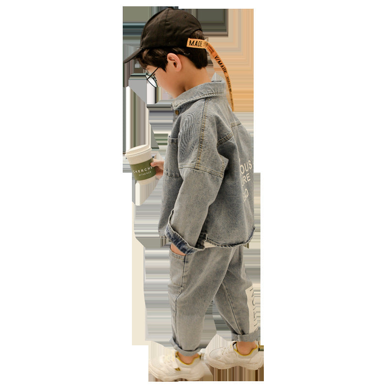 Jungen Frühling Jacken Set