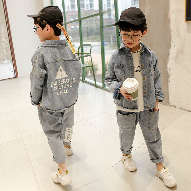 Jungen Frühling Jacken Set