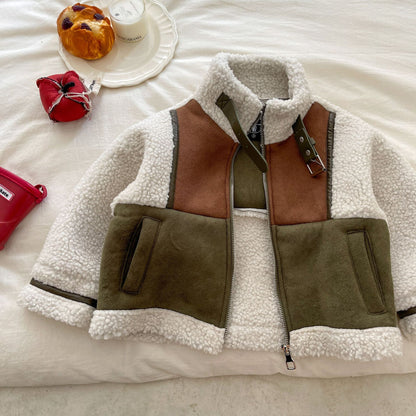 Manteau d'enfant au style coréen