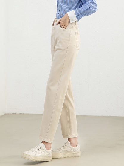 Damen Fashion High-Waisted Skinny Pants