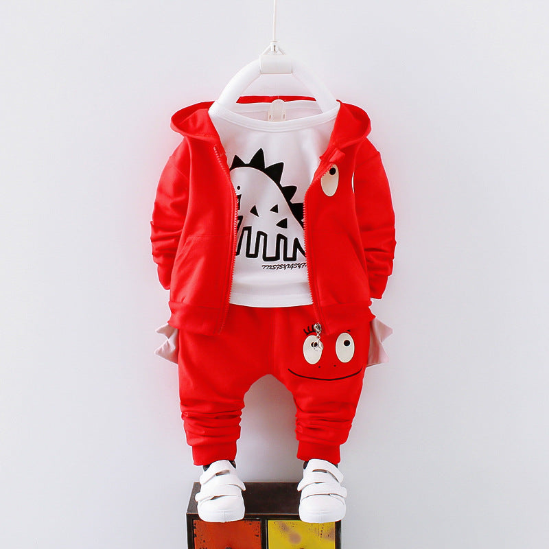 Baumwoll-Kinderbekleidung für Jungen Sommer- und Frühlingsmode