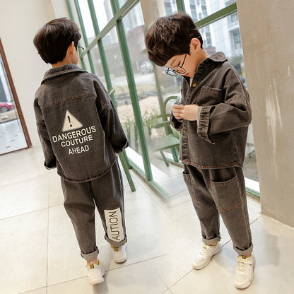 Jungen Frühling Jacken Set