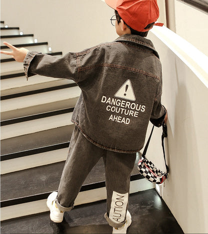 Jungen Frühling Jacken Set
