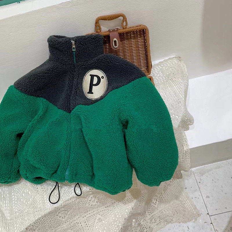 Manteau polaire ample et épais en coton chaud pour garçons et filles