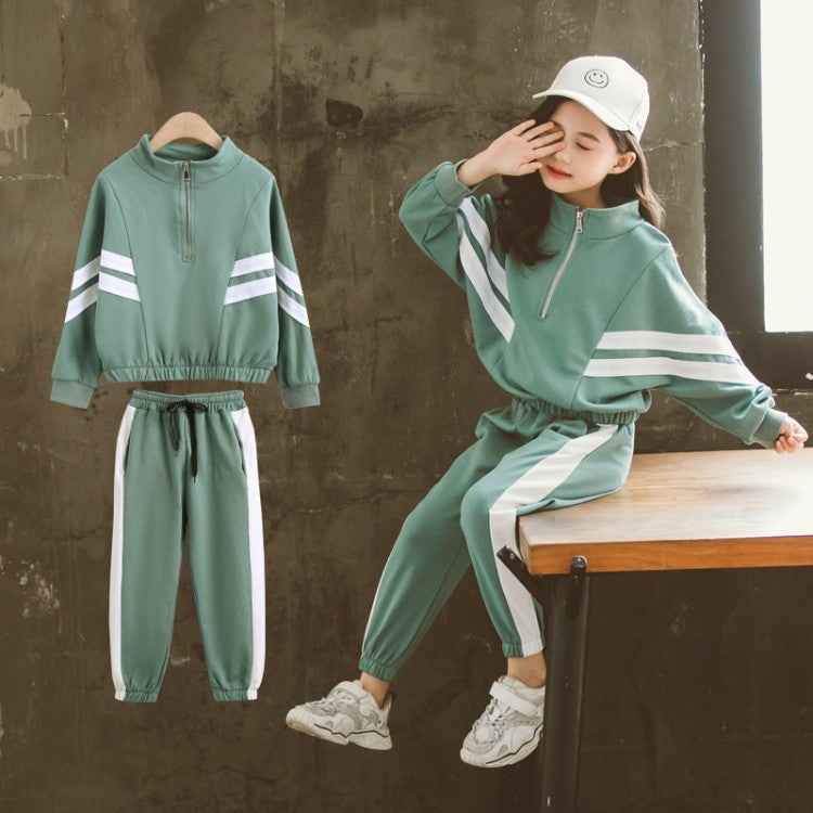 Mädchen Freizeit-Set mit langen Ärmeln