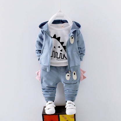 Baumwoll-Kinderbekleidung für Jungen Sommer- und Frühlingsmode