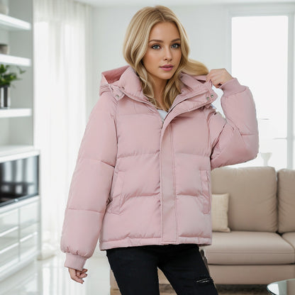 Manteau rembourré en coton haut de gamme, manteau ample et épais pour garder au chaud