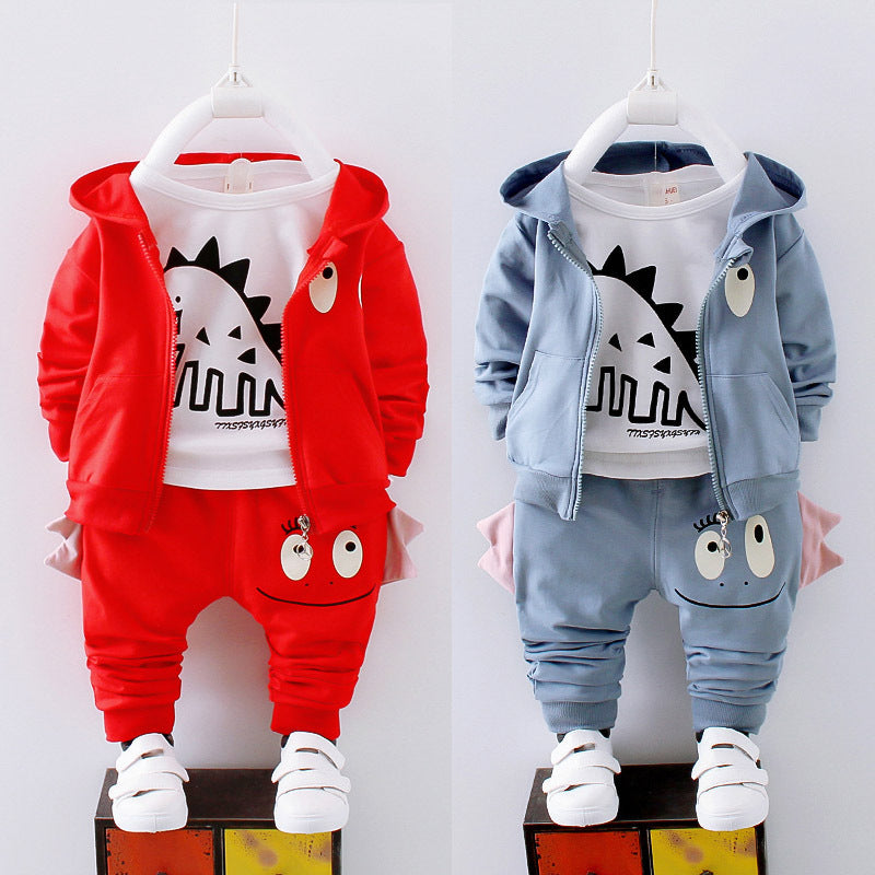 Baumwoll-Kinderbekleidung für Jungen Sommer- und Frühlingsmode