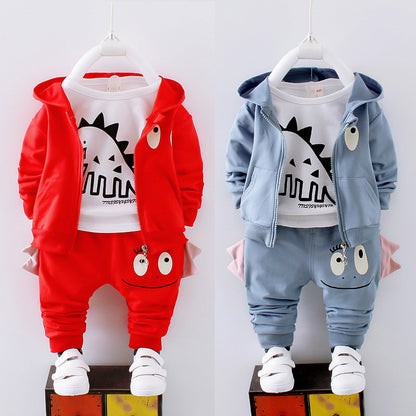 Baumwoll-Kinderbekleidung für Jungen Sommer- und Frühlingsmode
