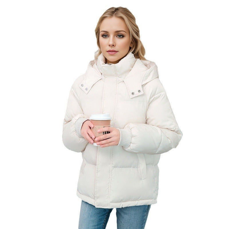 Manteau rembourré en coton haut de gamme, manteau ample et épais pour garder au chaud