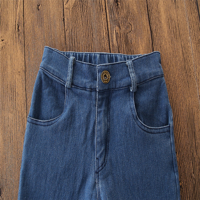 Mädchenhose aus Baumwollspitze – Koreanischer Stil