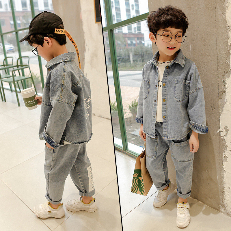 Jungen Frühling Jacken Set