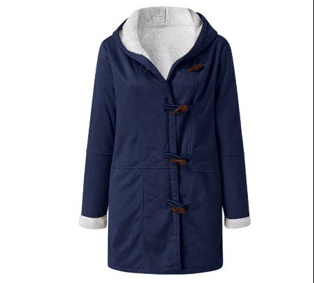 Women's Mid-length Windbreaker Coat Coat Warm Top