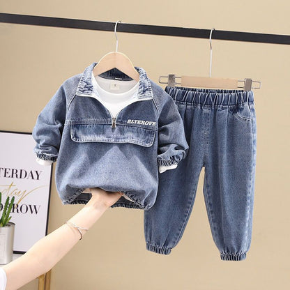 Jungen Frühlingsbekleidung Neue Kleidung Modische Hübsche Kinderkleidung.
